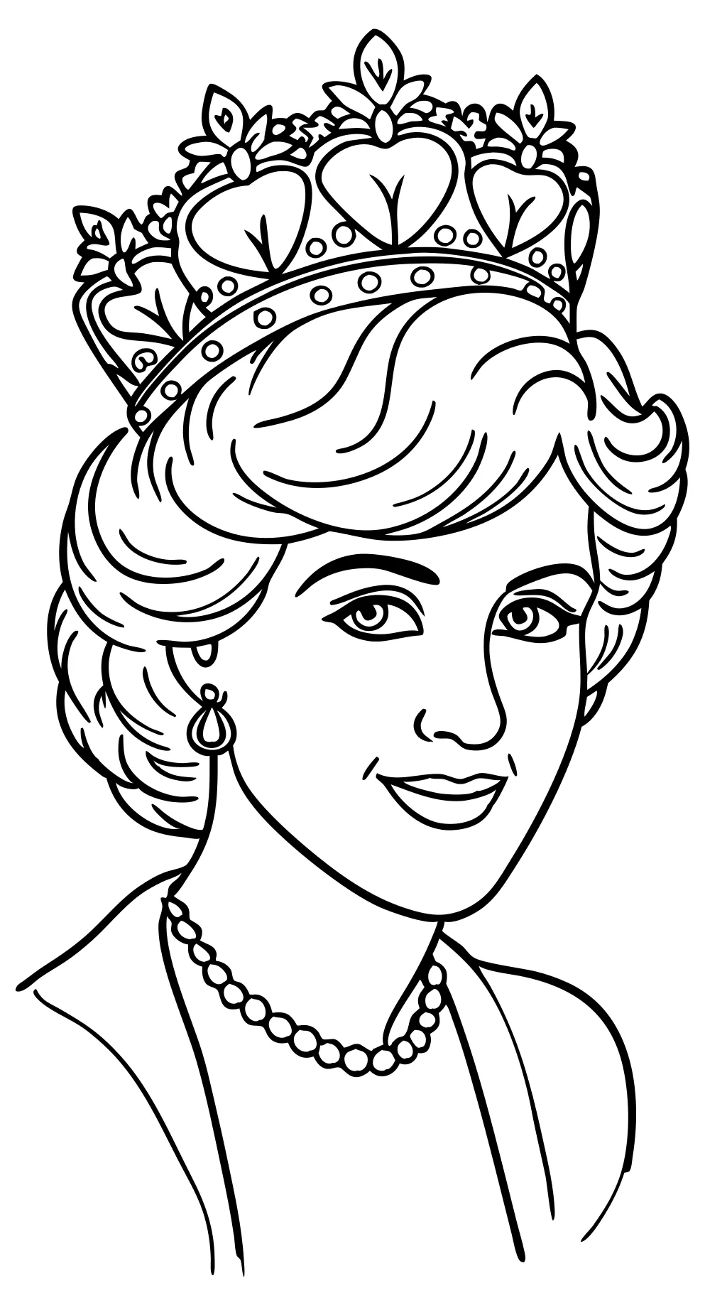 diana coloring pages